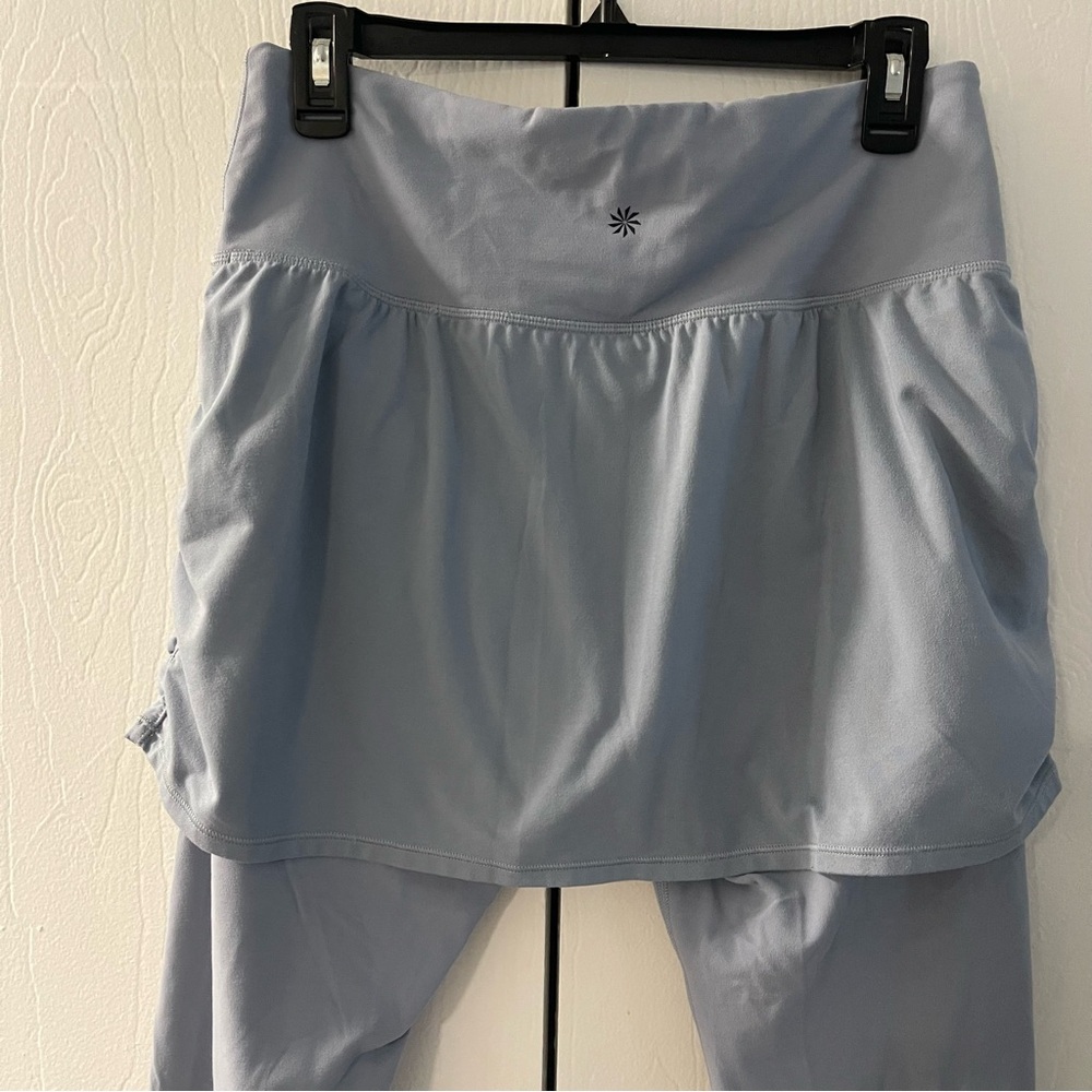 Athleta Light Blue Skirted Leggings - Picture 7 of 7